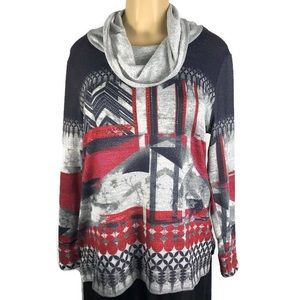 Christopher & Banks Petite Long Sleeve Top